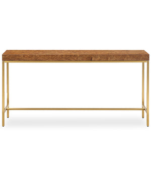 Moran Burl Console Table
