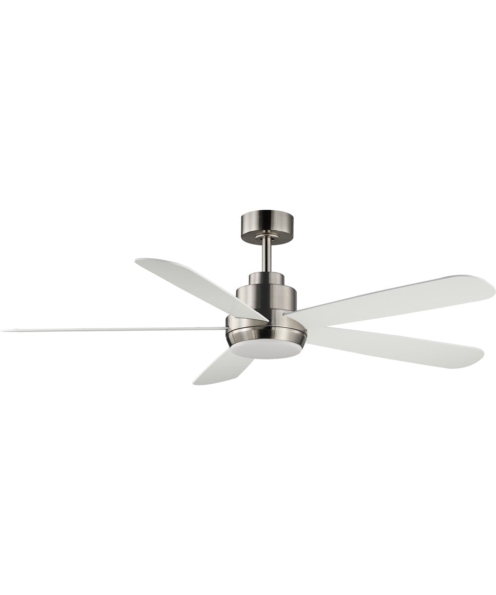 Daisies 60 inch 5-Blade Fan w LED Satin Nickel