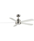 Daisies 60 inch 5-Blade Fan w LED Satin Nickel