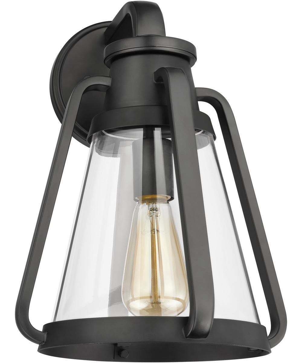 Everett 1-Light Vanity & Wall Matte Black