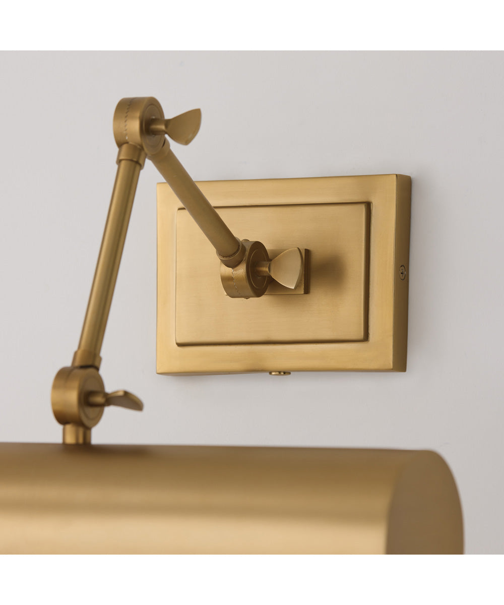 Alastair 1-Light Sconce Aged Brass