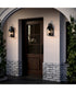Radcliffe 2-Light Small Outdoor Wall Lantern Black