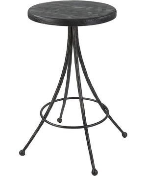 Sona Black Counter Stool
