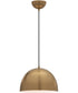 Tova 14 inch Pendant Natural Aged Brass