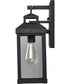 Corning 1-Light Outdoor Matte Black