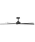 Vento 60" Smart Fan Only Matte Black