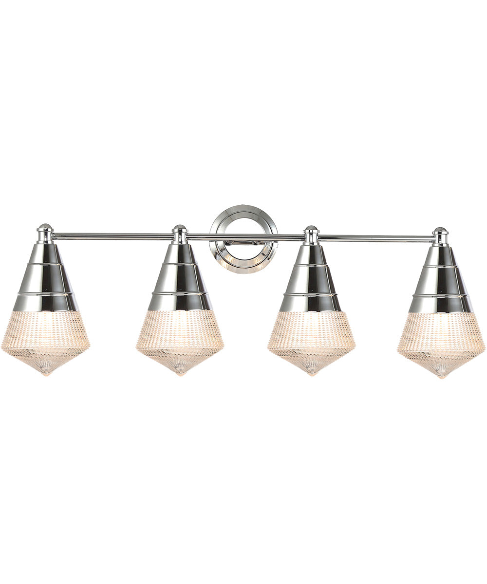 Hargreaves 4-Light Bath Vanity Polished Chrome
