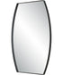 24x36" Wall Mirror Matte Black