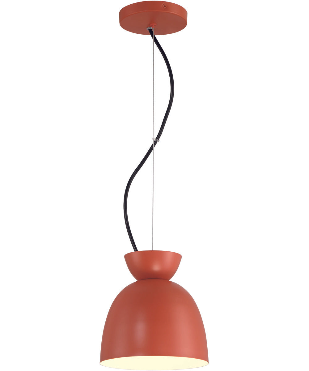 Ventura Dome 1-Light Lighting Baked Clay