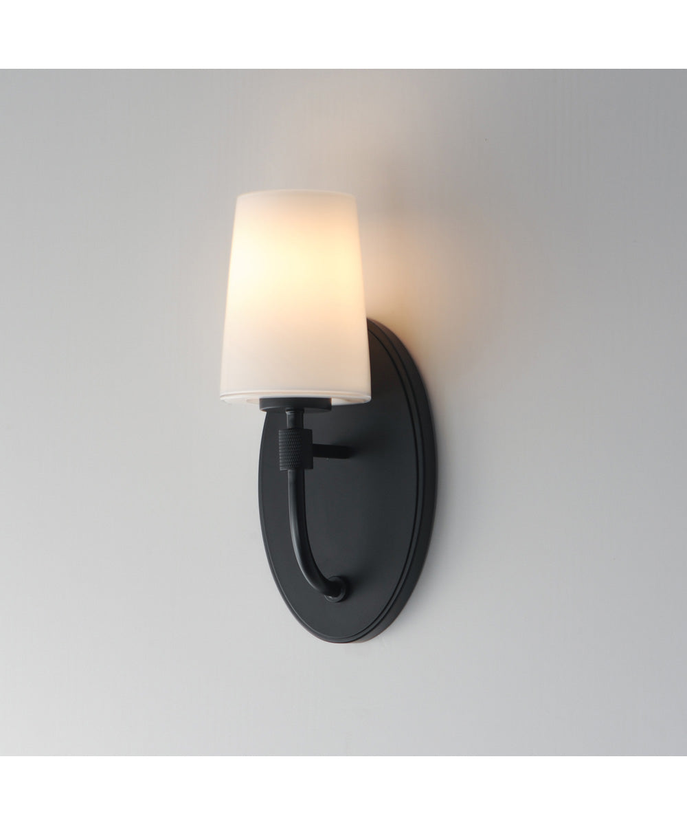 Durham 1-Light Sconce Black