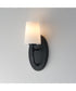 Durham 1-Light Sconce Black