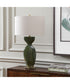 Curhan Green Glaze Table Lamp