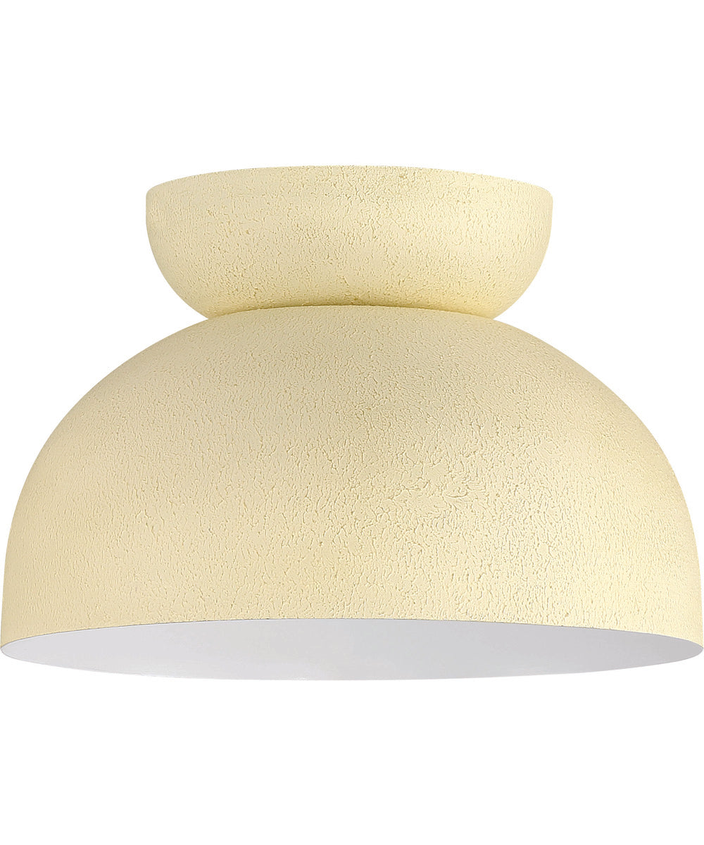 Ventura Dome 1-Light Lighting Cottage White