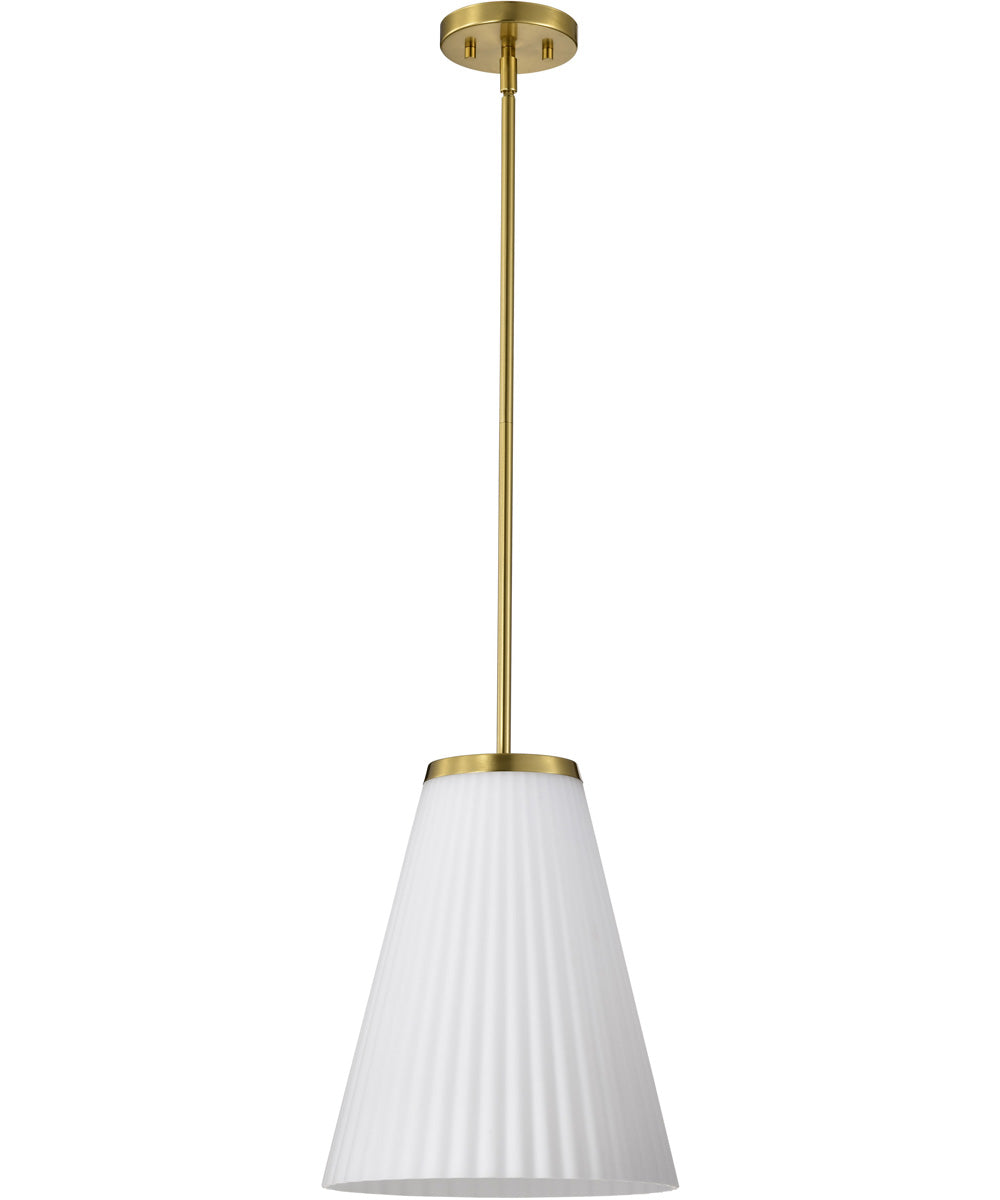 Royale 1-Light Pendant Burnished Brass