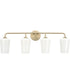 Celino 4-Light Bath & Vanity Champagne Bronze