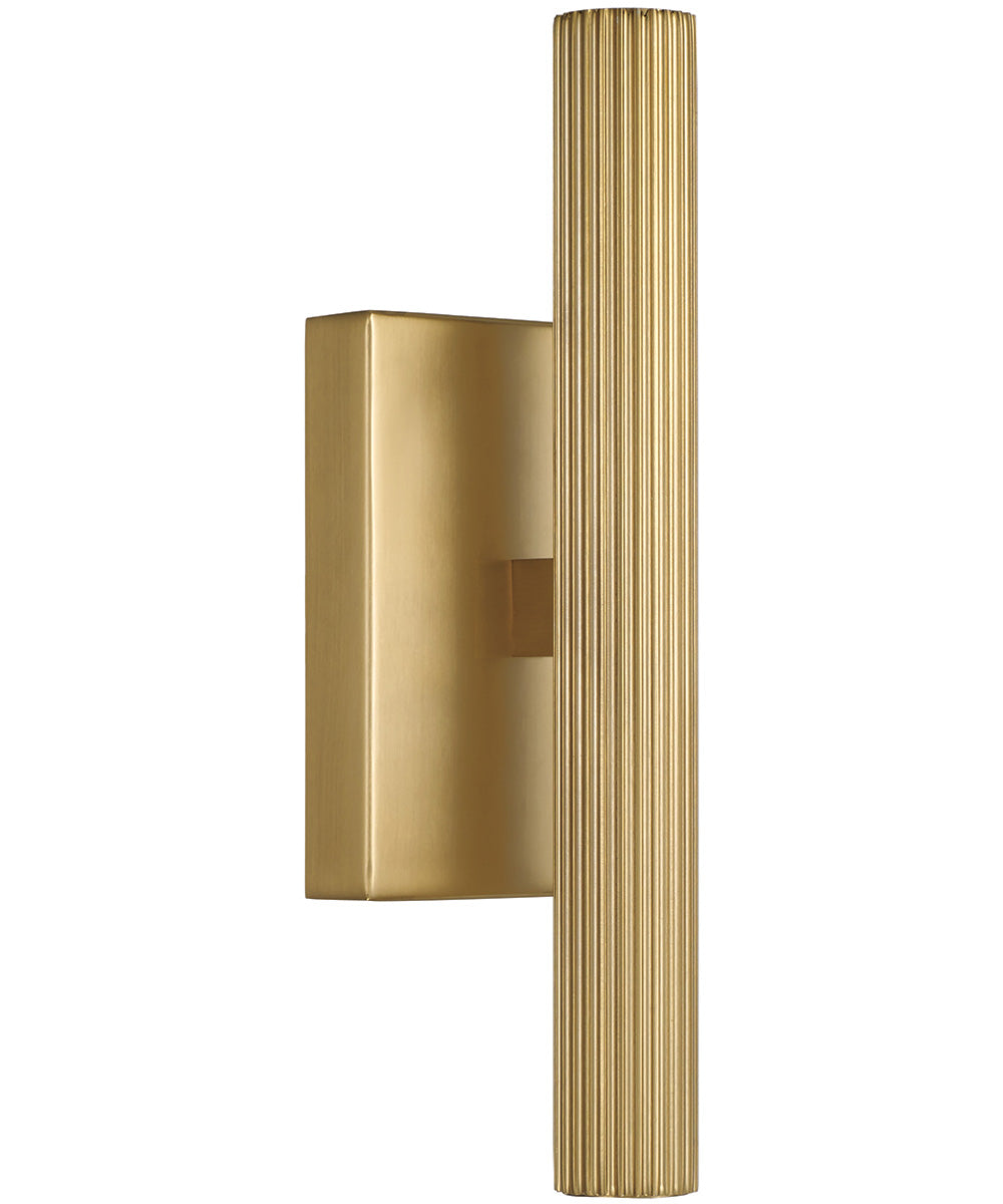 Ian 2-Light Sconce Aged Brass