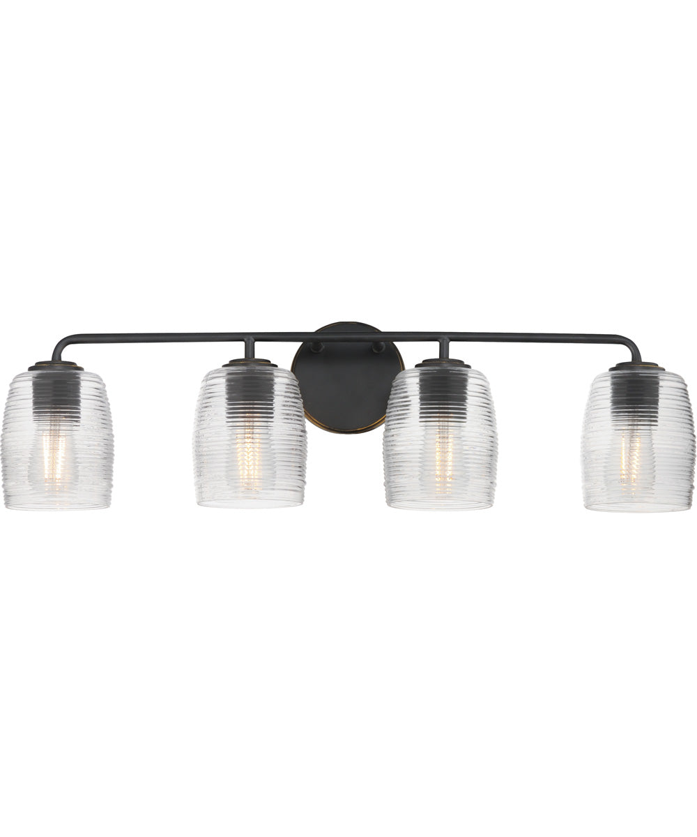 Honey 4-Light Bath Vanity Kentucky Bronze