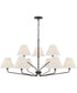 Chadwick 9-Light Chandelier Espresso