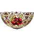 16" Wide Renaissance Rose Wall Sconce