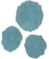 Ocean Gems Blue Wall Decor Set of 3
