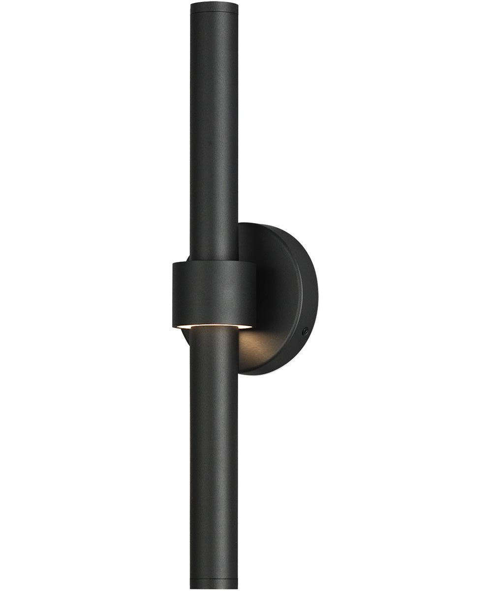 Reveal 20 inch LED Outdoor Wall Sconce Black