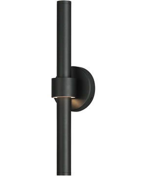 Reveal 20 inch LED Outdoor Wall Sconce Black