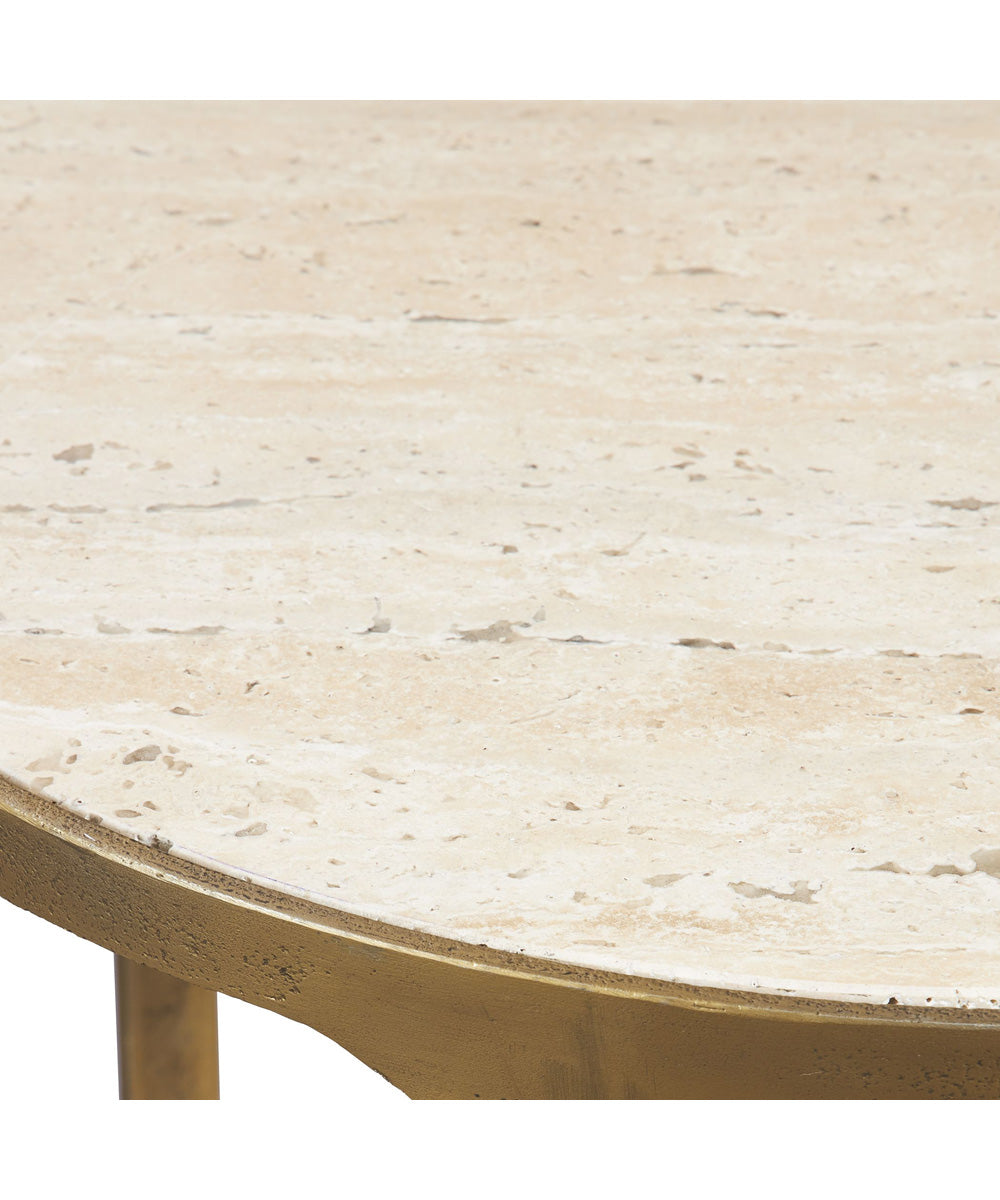 Clench Brass Side Table