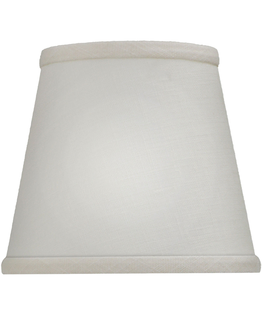 6x8x7 Cream Aberdeen Empire Candelabra Hardback Lampshade