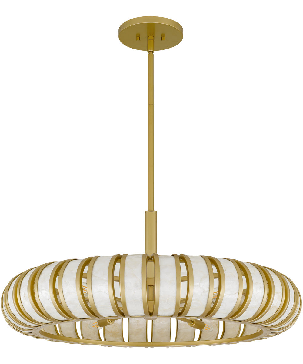 Knight 6-light Pendant Soft Gold