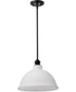 Russel 1-Light Pendant Matte Black