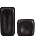 Anodic Dark Brown Vases Set of 2