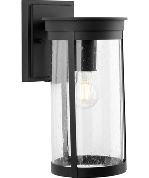 Belden 1-Light Modern Farmhouse Large Outdoor Wall Lantern Black