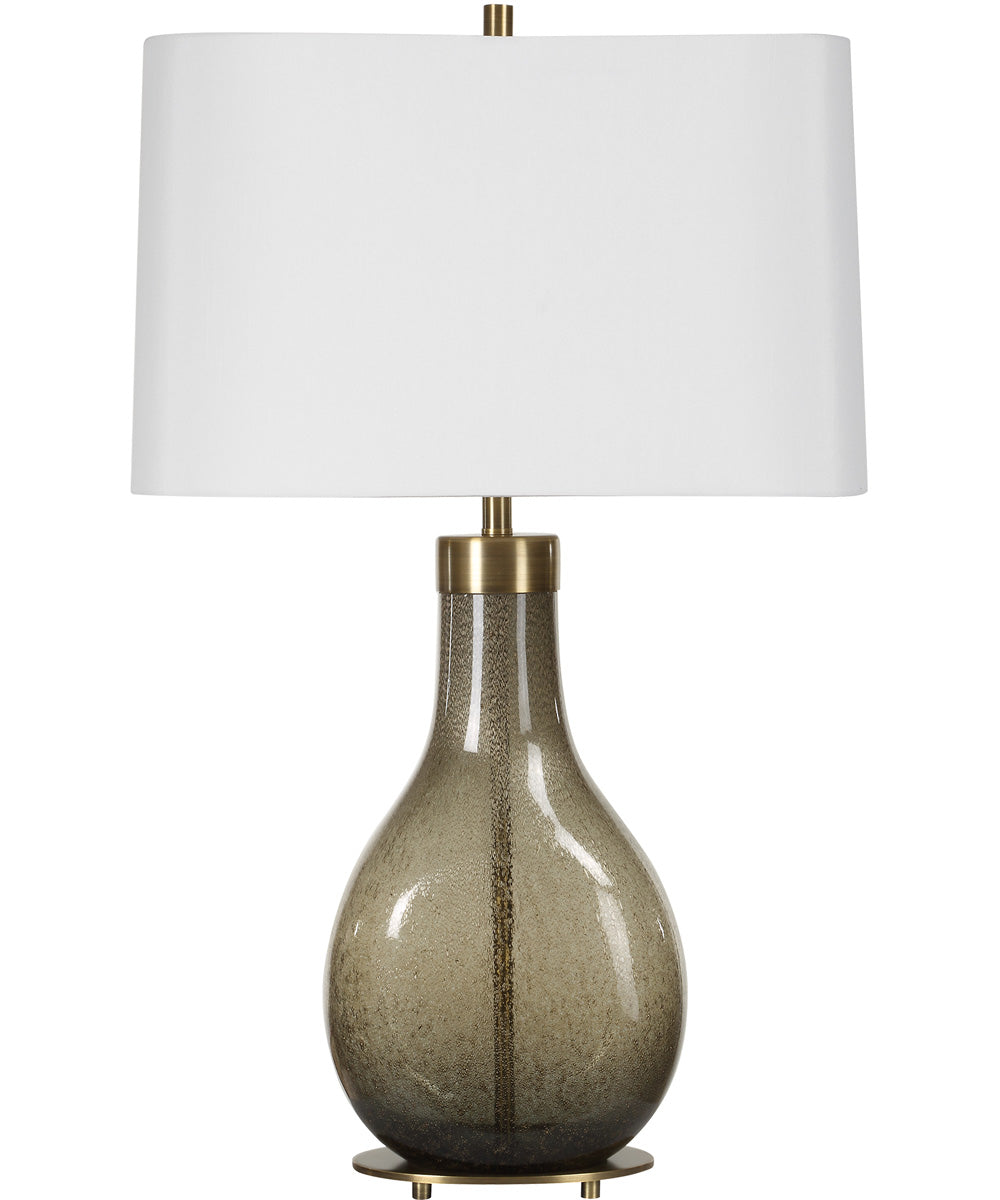 Shyla Dark Glass Table Lamp
