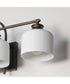 Bisque 4-Light Bath Vanity Oil Rubbed Bronze