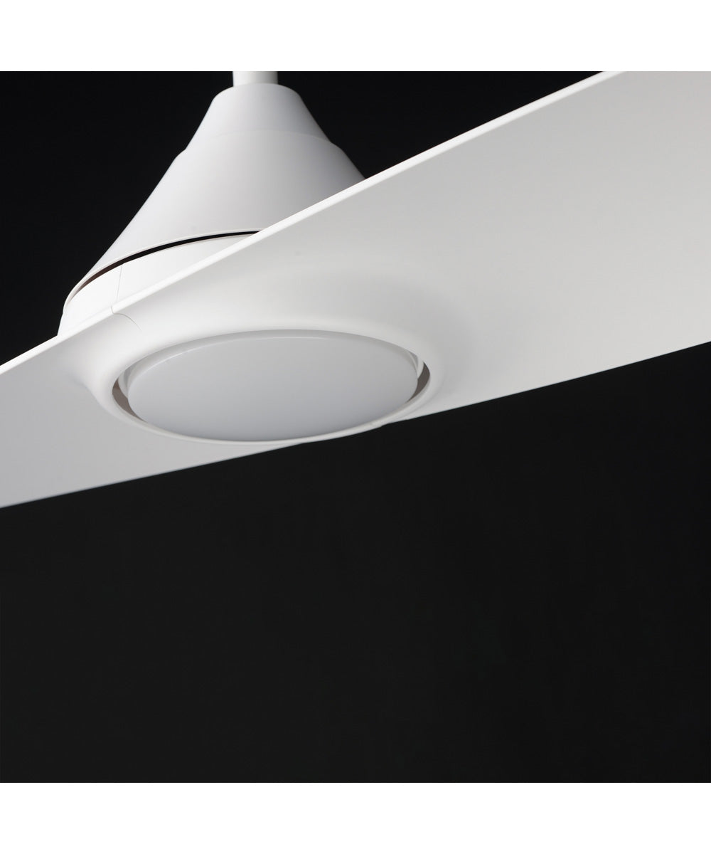 Surf 56 inch 2-Blade Marine Grade Fan w LED Matte White