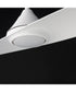 Surf 56 inch 2-Blade Marine Grade Fan w LED Matte White