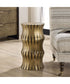 Arida Aged Gold Accent Table