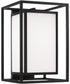 Aiden 1-Light Outdoor Wall-Lantern Black