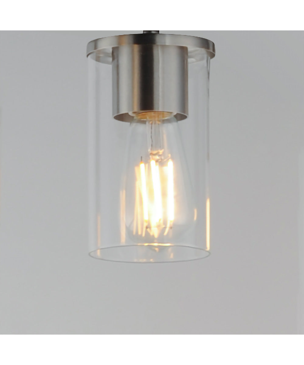 Lateral Mini Pendant Satin Nickel