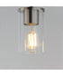 Lateral Mini Pendant Satin Nickel