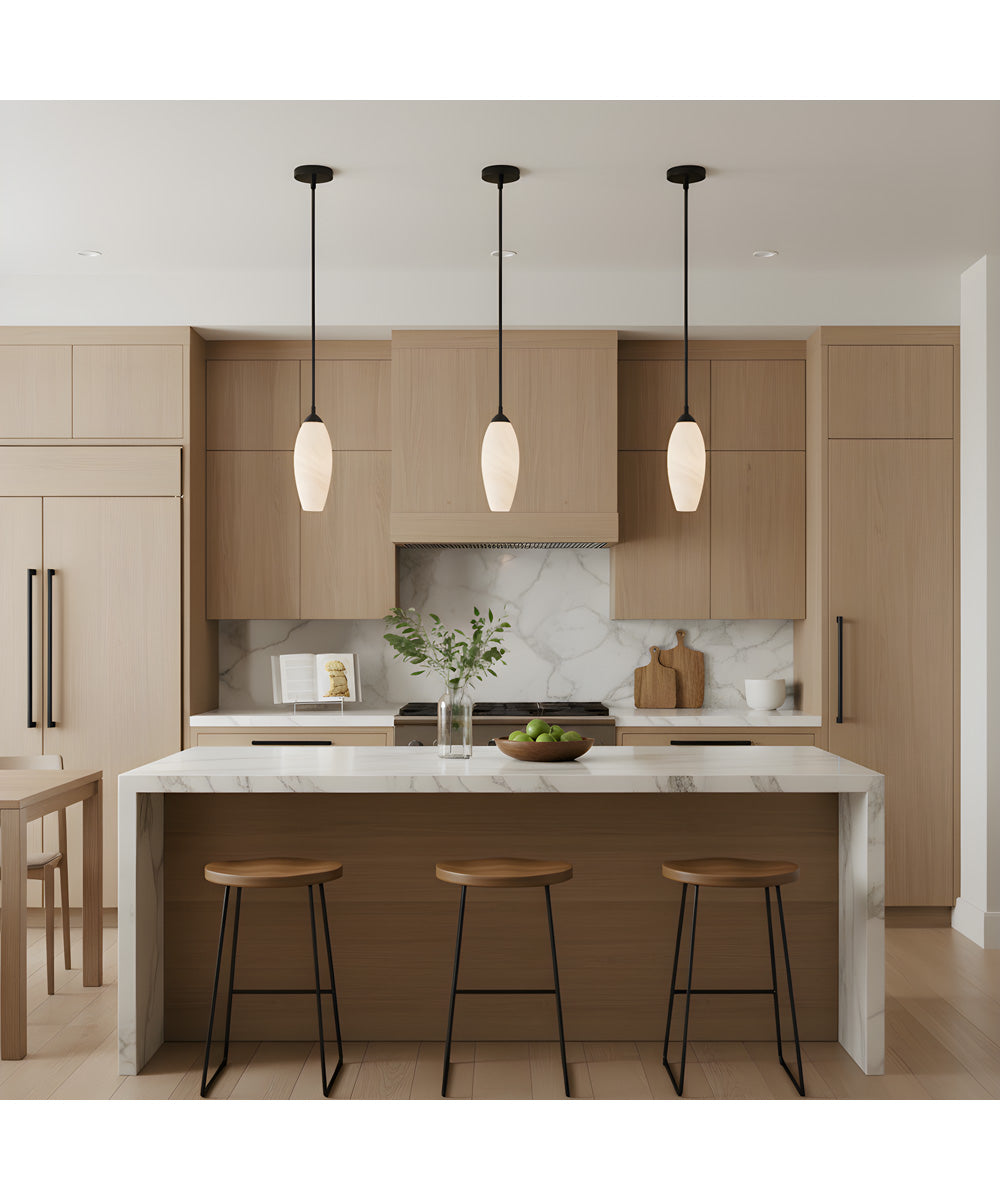 Burnett Mini Pendant Matte Black