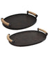 Viggo Bronze Trays, Set of 2