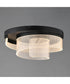 Sonata 20 inch LED Flush Mount Black