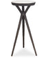Tilton White Marble Accent Table