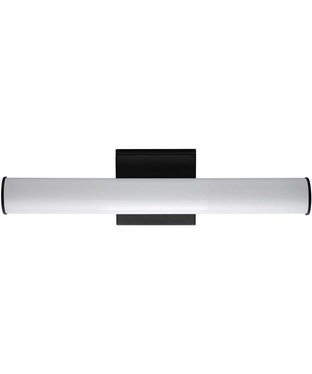 Rail 18 inch LED Bath Vanity 5CCT Black