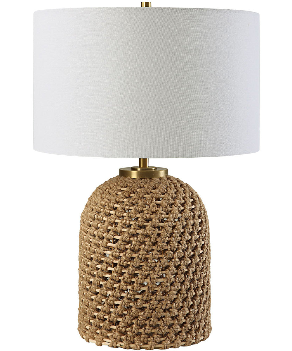 Kendari Rope & Rattan Table Lamp