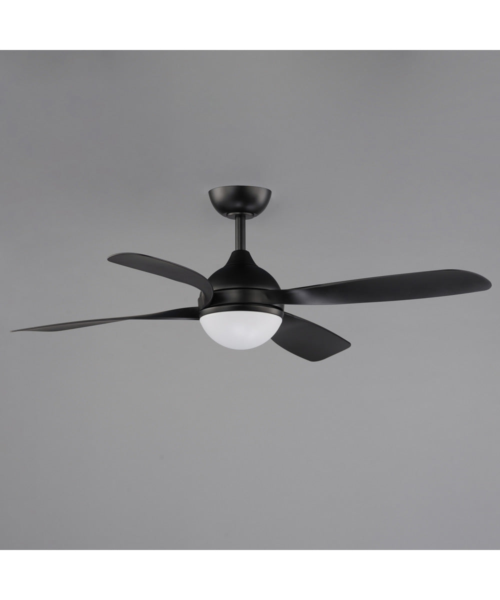 Bola 52 inch Indoor Fan w LED Light Kit Black