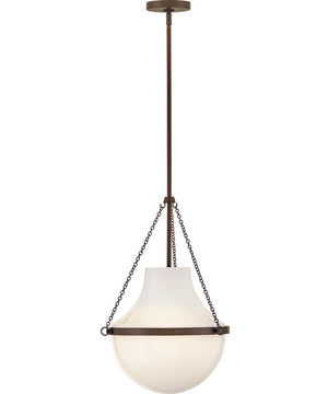 Collins 1-Light Medium Pendant in Heritage Bronze