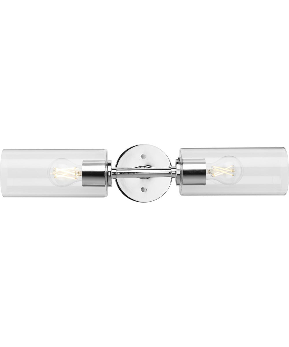 Cofield 2-Light Wall Bracket Polished Chrome