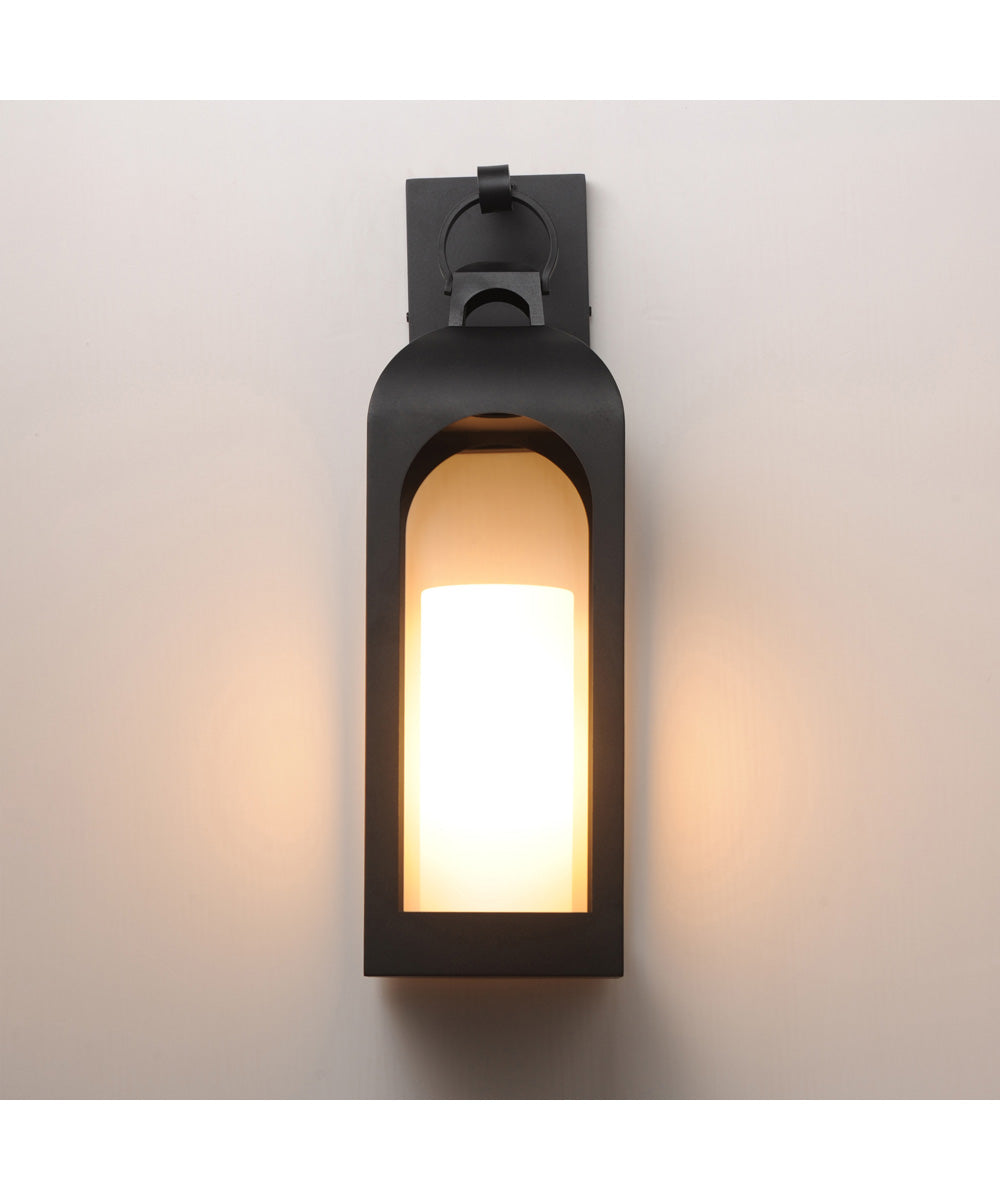 Marrakech 1-Light Wall Sconce Large Black
